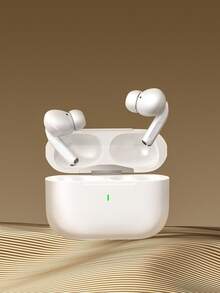 Earbud dan Headphone Nirkabel TWS, Earphone Bluetooth In-Ear dengan Mikrofon, Kontrol Sentuh Cerdas, Desain Tahan Keringat, Cocok untuk Lari, Olahraga, Musik, dan Penggunaan Sehari-hari, Kompatibel dengan Semua Smartphone - Putih - View 2