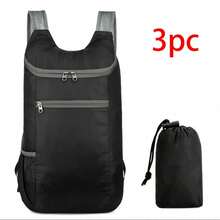 Weekend Travel Bag, Lightweight Foldable Backpack, Waterproof, Tear-Resistant, Large Capacity Travel Business Backpack, Sports, 1. G0UW - Silver - View 1