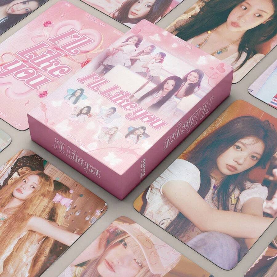 55pcs Won-Hee Young-Seo Fan-Made Album Photocards Idol Support Cards Fan Cards - Multicolor - View 1