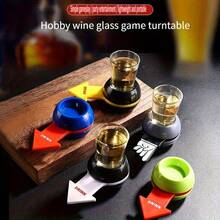 Juego de Ruleta para Beber, Juguete Divertido para Beber, Juego de Beber con Puntero de Castigo, Accesorio de Juego de Ruleta Rusa para Beber, Adecuado para Reuniones de Fiesta, Juego de Fiesta para Beber con Amigos - Multicolor - Ver 4