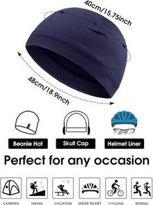 Syhood - Gorros de algodón para hombre, 6 piezas, gorras de cráneo, gorros de dormir, multifuncionales, para hombres y mujeres - Colores vintage - Ver 9