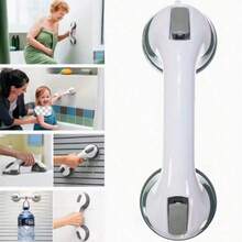 Shower Grab Bar Safety Assist Handle Non-Slip Support For Toilet And Bathroom Vacuum Suction Cup Grab Bar And Accessories - Multicolor - View 6