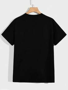 Camisetas de hombre - Negro - Ver 2