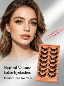 Dense Doll 3D Multi-Layer Thick Fluffy Faux Mink Y2K Concert Photo Dramatic False Eyelashes - View 4