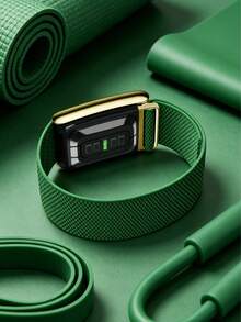 5.0/MG SuperKnit Band – Iconic High-Performance Knitted Accessory For Health, Fitness And Wellness Wearables – Not Compatible With 4th Generation - Green - View 3
