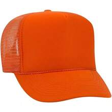 Otto - Gorro de Camionero de Malla con 5 Paneles Frontales de Espuma de poliéster - Ryl/Blanco/Ryl - Ver 11