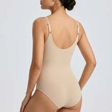 BSO Women's Seamless High Waist Body Shaper With Tummy Control, Made Of Breathable Nylon/Polyamide - 杏色 - 查看 2