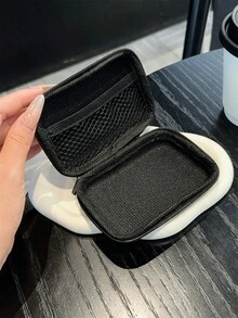 英國充電線收納包與充電器保護殼套組（1個線材收納包 + 1個英規充電頭保護殼 + 2個線材接頭保護殼）UV印花粉色花卉26字母圖案，適用於英國版 20W Apple 快充充電器 - 彩色 - 查看 7