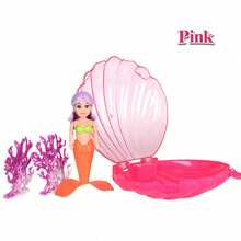 Mermaid Pool Toys For Kids, Transparent Shell Mermaid, Summer Pool Party Gift, Beach Toy, Pool Toy, Bath Toy - Multicolor - View 8