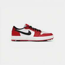 Jordan 1 Low Golf Spiked Chicago - 紅色 - 查看 2
