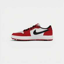 Jordan 1 Low Golf Spiked Chicago - 紅色 - 查看 3