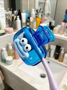6/5/4/3/2/1pc Random Color Brush Head Protector, Portable Travel Toothbrush Case, Electric Toothbrush Cover, Toothbrush Case Dust Cover, Storage Cover, Top Cover/Travel Essentials - Multicolor - View 7