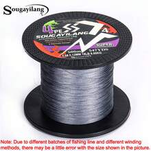 SOUGAYILANG Dây câu bện PE 4 sợi chất lượng cao - Độ bền cao, chống mài mòn, bền bỉ - Có các chiều dài 120 yard, 360 yard và 600 yard. - Xám - Xem 23
