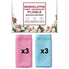 Juego de Toallas y Paños de Limpieza 4/6/8/20 Paquete, Paños de Microfibra Altamente Absorbentes y Suaves al Tacto, Paños de Limpieza Multiusos & Toallas de Mano para Baño, Hotel, Spa y Gimnasio, 10x10 Pulgadas, Multicolor - Multicolor - Ver 27