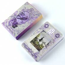 薰衣草 Lenormand 塔羅牌桌面桌遊 便攜式紙牌遊戲 趣味室內派對遊戲活動 適合成人遊戲之夜聚會社交活動 - Lavender Lenormand 薰衣草雷諾曼桌遊外貿爆款英文 - 查看 5