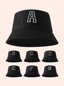 Black Label - Cappello da pescatore nero
