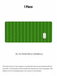 1pc World Cup Theme Green Football Turf, Football Field Large Game Mouse Pad, Office, School, Home Simple Multi-Functional Desk Pad, Waterproof, Anti-Slip, Dirt-Resistant, Extra Large Gaming Office Desk Pad, Computer Keyboard Pad, Desk Pad, Solid Color, Dormitory Desktop Pad, Dirt-Resistant And Easy To Clean - Rectangle - View 16