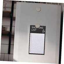 1pc Creative Magnetic Rectangular Fridge Memo Pad, Minimalist Personalized Tear-Off Writable Business Notepad - A - View 10