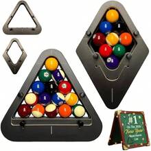 Premiumly Designed Billiard Table System, Eliminating Any Gaps Between The Pieces. Heavy-Duty Solid Wood Tables, With /9-Ball Components, Perfect For Diamond Or Triangular Tables. Adjustable Billiard Components Available. - 15 Goals - View 7