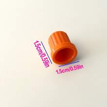 6pcs Potentiometer Knobs, Adjustable Potentiometer Caps, 6mm Shaft Diameter Fit, Plastic Non-Slip Knob Caps, Amplifier Audio Volume Control Knobs, Electronic Device Potentiometer Knob Accessories, Instrument Control Knob Caps, Electronic DIY Modification Accessories, Multi-Scenario Universal Potentiometer Knob Accessories - 6pcs - View 3