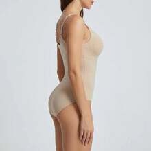 BSO Women's Seamless High Waist Body Shaper With Tummy Control, Made Of Breathable Nylon/Polyamide - 杏色 - 查看 3