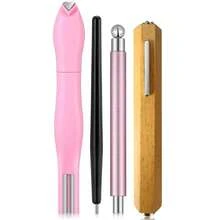4PCS Multi-Function Cat Eye Nail Art Tool Kit, Create Mirror & Glass Bead Cat Eye Effects, Nail Manicure Assistant Tools - Multicolor - View 8