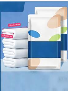 30/20/10/5pcs Disposable Bath Towels For Hotel & Travel - Individually Wrapped Compressed Towels, Thickened Rectangular Portable Towels, Suitable For Gym, Spa, Emergency Kit - Compact & Hygienic - White - View 3