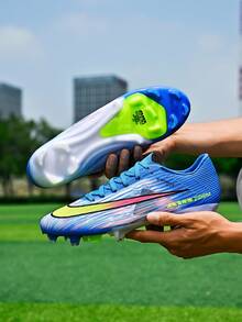 Men's Football/Soccer Shoes, Unisex Adult Football/Soccer Shoes, Low-Top Outdoor Team Competition Sports Shoes, Suitable For Artificial Turf, Sand, Natural Grass, Indoor Courts, Men's Football/Soccer Training Shoes, Unisex, Suitable For All Seasons - Moonlight - View 6
