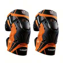 Armored Knee Pads Motorcycle Knee Pads Off-Road Motorcycle Knee Pads MX Pads Night Reflective Racing Knee Pads Protection - Default - View 14