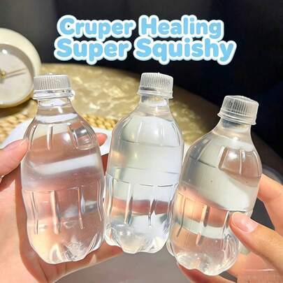 2026 New Maltose Transparent Water Bottle Squeeze Toy, Highly Attractive Stress Relief Anti-Anxiety Ball For Adults And Teens, Realistic Food-Inspired Super Soft Slow Rebound Squeeze Toy For Emotional Release, Emotional Healing Toy, Squeeze Toy, Squishy, Silicone, Stress Relief Squeeze, Birthday Gift, Ideal Gift, Surprise Gift, Holiday Gift, Couple Gift, Exquisite Gift For Game Lovers