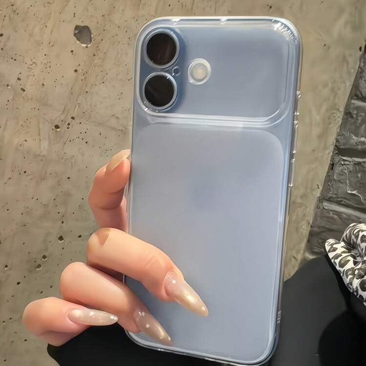 1 buah Casing Ponsel Transparan Pelindung Lensa Penuh Anti Jatuh Anti Benturan yang Dapat Dipersonalisasi Kompatibel dengan iPhone 16 Pro Max/17/16/15/14 Plus/13/12/11/Air - Clear - View 9