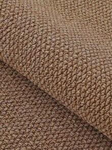 1pc Long Strip Porch Hallway Rug, Novel Wave Pattern Pineapple Texture Warm Brown Long Runner Carpet, Foldable Entry Door Mat, Patio Corridor Balcony Rug, Entrance Hallway Foot Mat, Bedroom Luxury Home Decor Rug, Easy To Clean, Suitable For Entryway Hallway Garden Terrace, Passage Carpet Home Decor Outdoor Rug, All Season Use - Brown - View 6