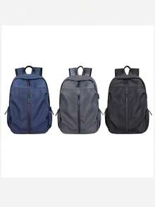 1 buah Ransel Kapasitas Besar/Tas Perjalanan/Tas Laptop/Tas Sekolah Kasual/Tas Pelajar Portabel/Ransel Bergaya - MultiWarna - View 2