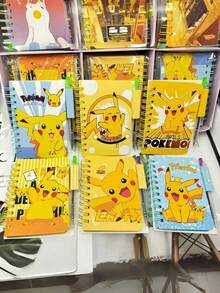 bandai Mini Pocket Notebook Cartoon Anime Portable Planner Notebook For Kids, Back To School, First Day Of School - Multicolor - View 1