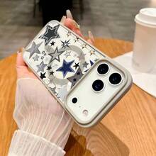[24h Shipping From DE/FR/ES]Apple 17 16 15 Promax  23 24 25 26 Ultra Galaxy Phone Case: Modern Stars Magnetic Case Compatible With IPhone 17 16 15 14 13 12 11 Pro Max 16 Pro 17 Plus Air 17 Pro Max Full Lens Protection AnimeCute Phone Cover Ideal Gift For Friends Holiday Gift - 1pcs - View 3