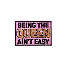 Ensemble de patchs thermocollants brodés Magic Melanin Queen, couronne rose, Respect My Hair, Brown Babe, slogan Black Pride, applique à coudre pour veste en jean, chapeau, sac à dos, décoration DIY - B-noir - Voir 19