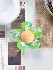 1pc Candy Color Flower Phone Stand Airbag Back Adhesive Desktop Slouchy Viewing Support Phone Case For Girls Fashion - Multicolor - View 6