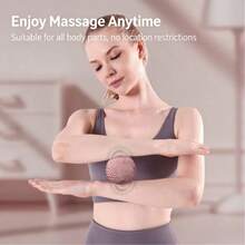 Spiky Magnetic Fascia Massage Ball Set, Peanut Foot Roller For Yoga Muscle & Plantar Relief - A - View 11