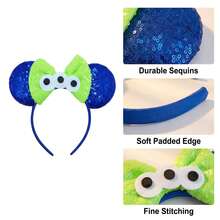 Disney Alien Ear Headband - Perfect Choice For Fans And Cosplay! - Multicolor - View 2