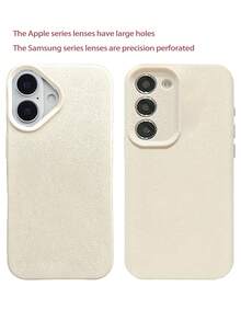 1件 白色波點甲蟲圖案極簡個性化 TPU 防震全包覆手機殼，適用於 Apple 17 16 15 14 13 12 11 Pro Max Air 及系列 - 彩色 - 查看 6