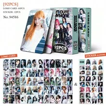 Matching Product Images, Buy Now! This Is The KATSEYE "Next Cute Anymore" Album Theme Merchandise Gift Box, Containing A Total Of 92 Pieces, Including 60 Double-Sided High-Definition LOMO Cards And 32 Character Stickers, Item Number 94586. - 1PC - View 5