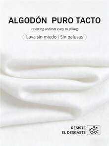 Mujer Estampada Manga Corta Cuello Redondo Holgada Suave Otoño Verano Playa Vacaciones Oficina Casual Versátil - Blanco - Ver 3