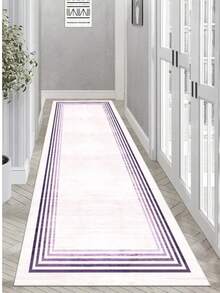 Thalia Home - Non-Slip, Washable, Digitally Printed Rug, Runner, Kitchen Rug - Pink - View 3