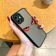 1 Phone Case Made Of Soft-Touch TPU+PC Material, With Precise Cutouts For Camera Protection, A Matte Edge, And A Skin-Like Texture. Compatible With Multiple Models: 11/12/13/14/15/16/17/Pro/Pro Max/Mini, Galaxy Series, And More. Features: Shockproof, Drop-Proof, Fingerprint-Resistant, And Full Camera Lens Protection. MXFGK1396 - FGK-bK-mXFGK1396 - View 4