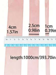 1 Roll 10M Double Sided Satin Ribbon, Valentine Gift Flower Cake Wrapping Decor, DIY Hair Accessories Clothing Craft Supplies - Straps - View 2