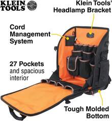 Tool Boxes - 27-pocket Backpack - View 3