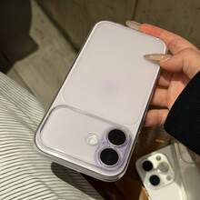 1件透明全覆蓋鏡頭保護防摔防撞個性化手機殼，適用於 iPhone 16 Pro Max/17/16/15/14 Plus/13/12/11/Air - 無色 - 查看 4