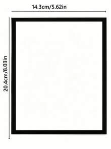 1pc Minimalist Magnetic Self-Adhesive Photo Frame, No Screws Needed, Cute House Design, Creative Children's Bedroom Decor, Father's Day Gift, Baby Gift - Multicolor - View 10