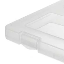 15 piezas Caja organizadora de archivos Caja organizadora de documentos Caja de almacenamiento de papel - Claro - Ver 11