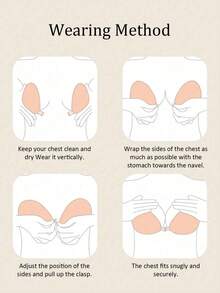 3 Pairs Clear Reusable Silicone Adhesive Bra, Waterproof Strapless Backless Push Up Sticky Bra Cups For Dress Bikini Wedding - Silicone Transparent Round Cup - View 10